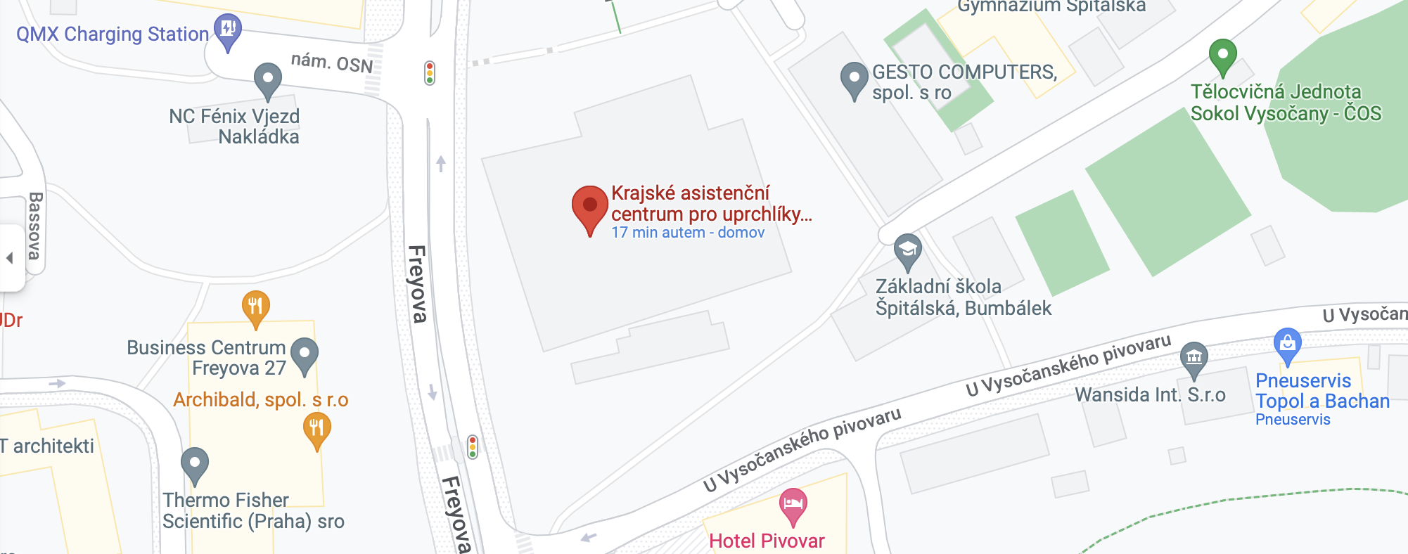 Mapa KACPU